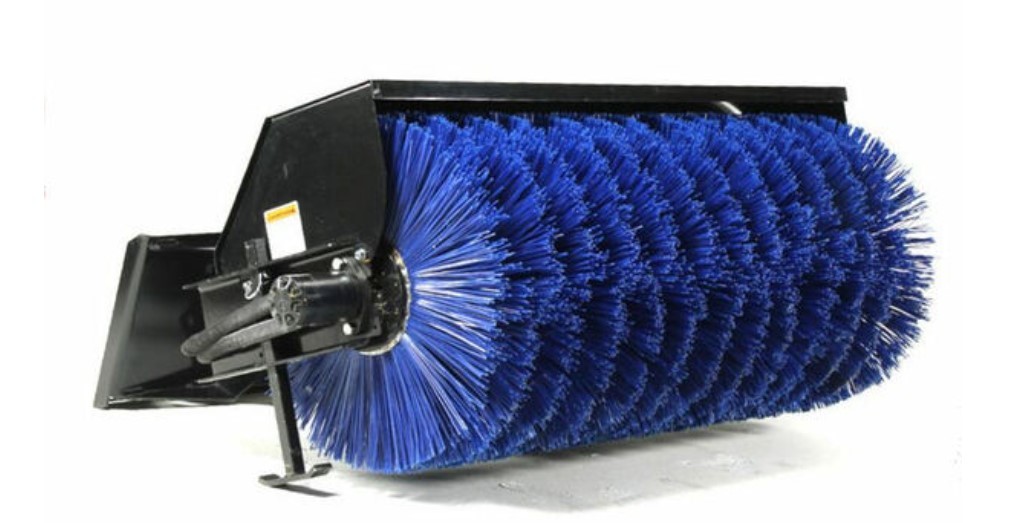 Rent the Mini Skid Broom Attach Cardinal Rental & Sales