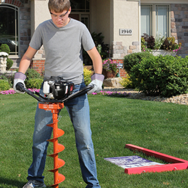 Rent The One Man Handheld Auger Cardinal Rental Sales   Auger2 